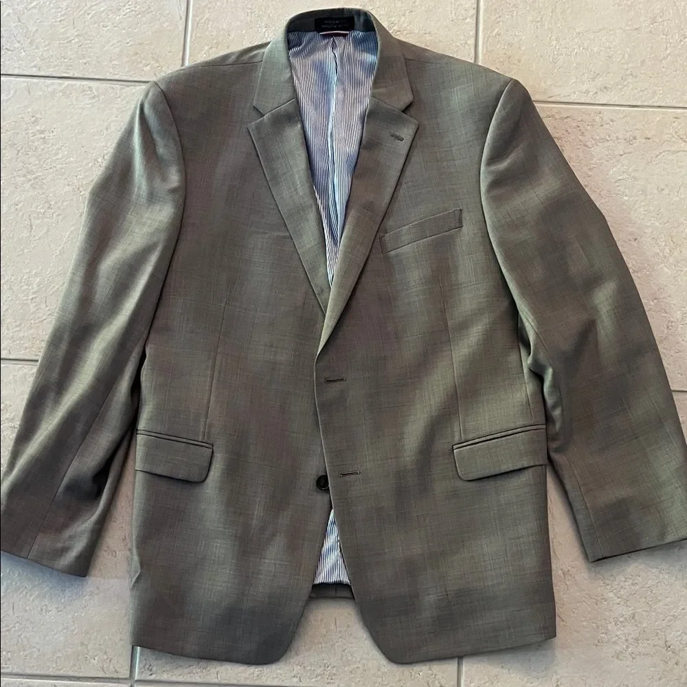 Men's Gray/gold Blazer